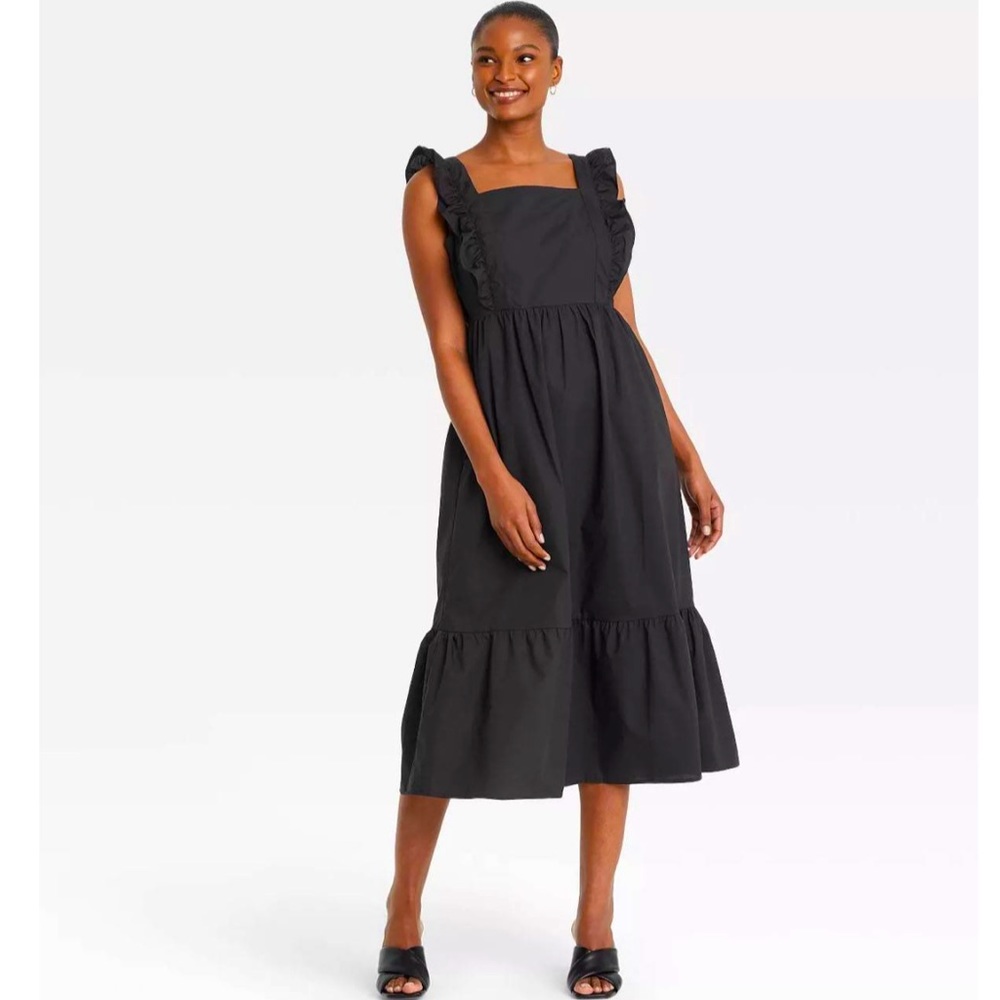 WHO WHAT WEAR Sleeveless Summer Dress with Pockets